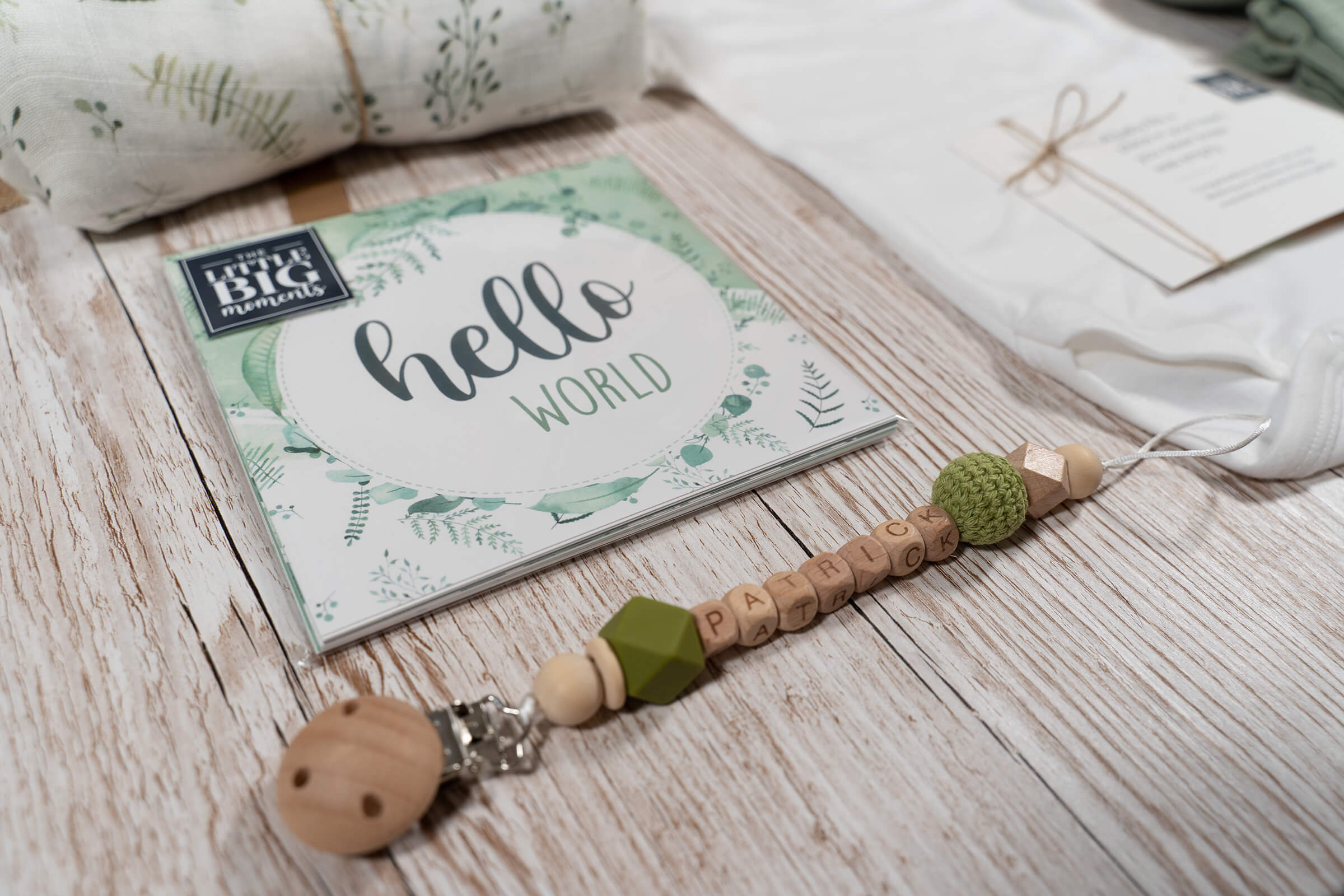 'Wild One' Premium Baby Gift Set - Green