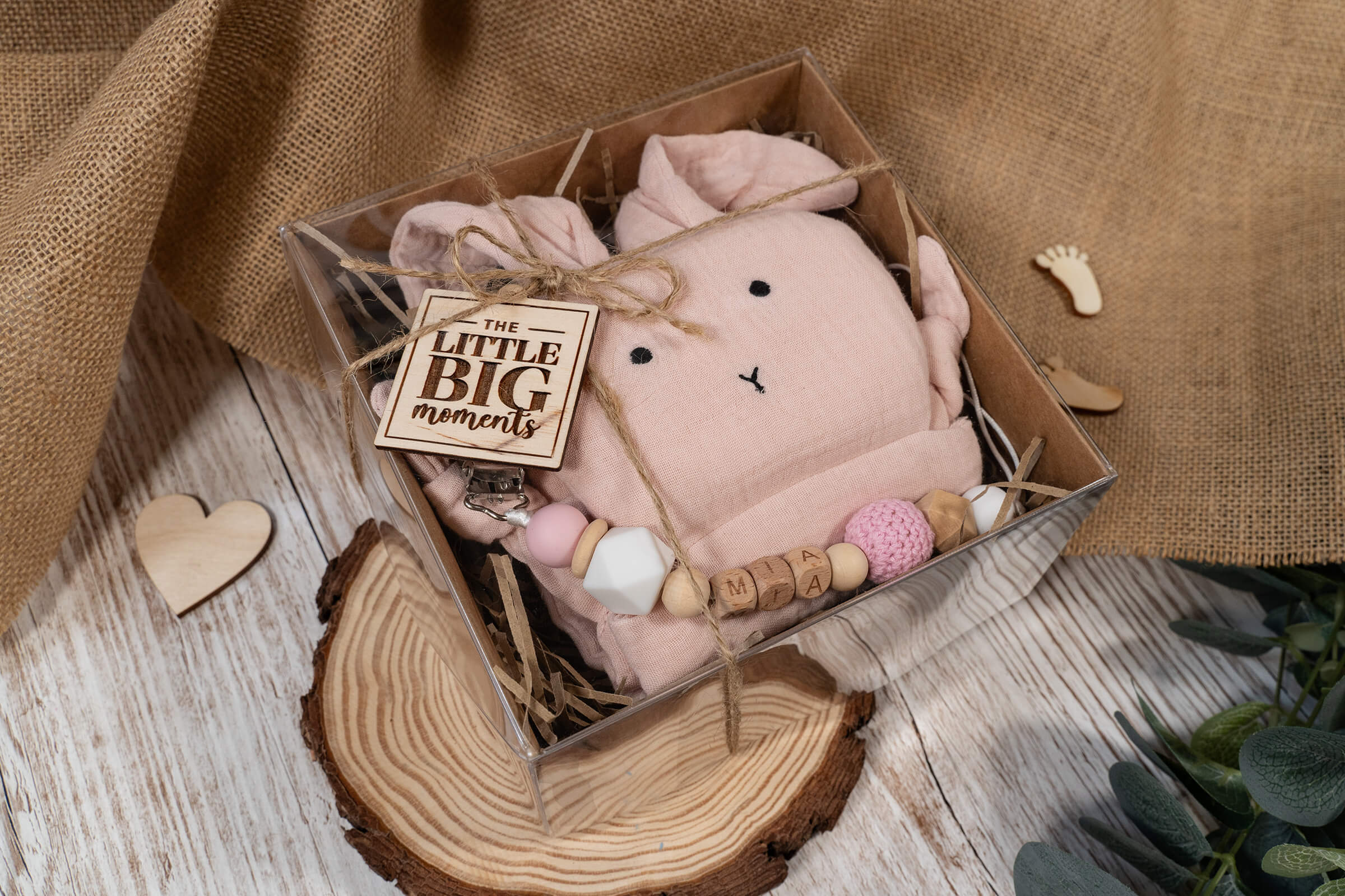 Bunny Comforter Mini Gift Set - Pink