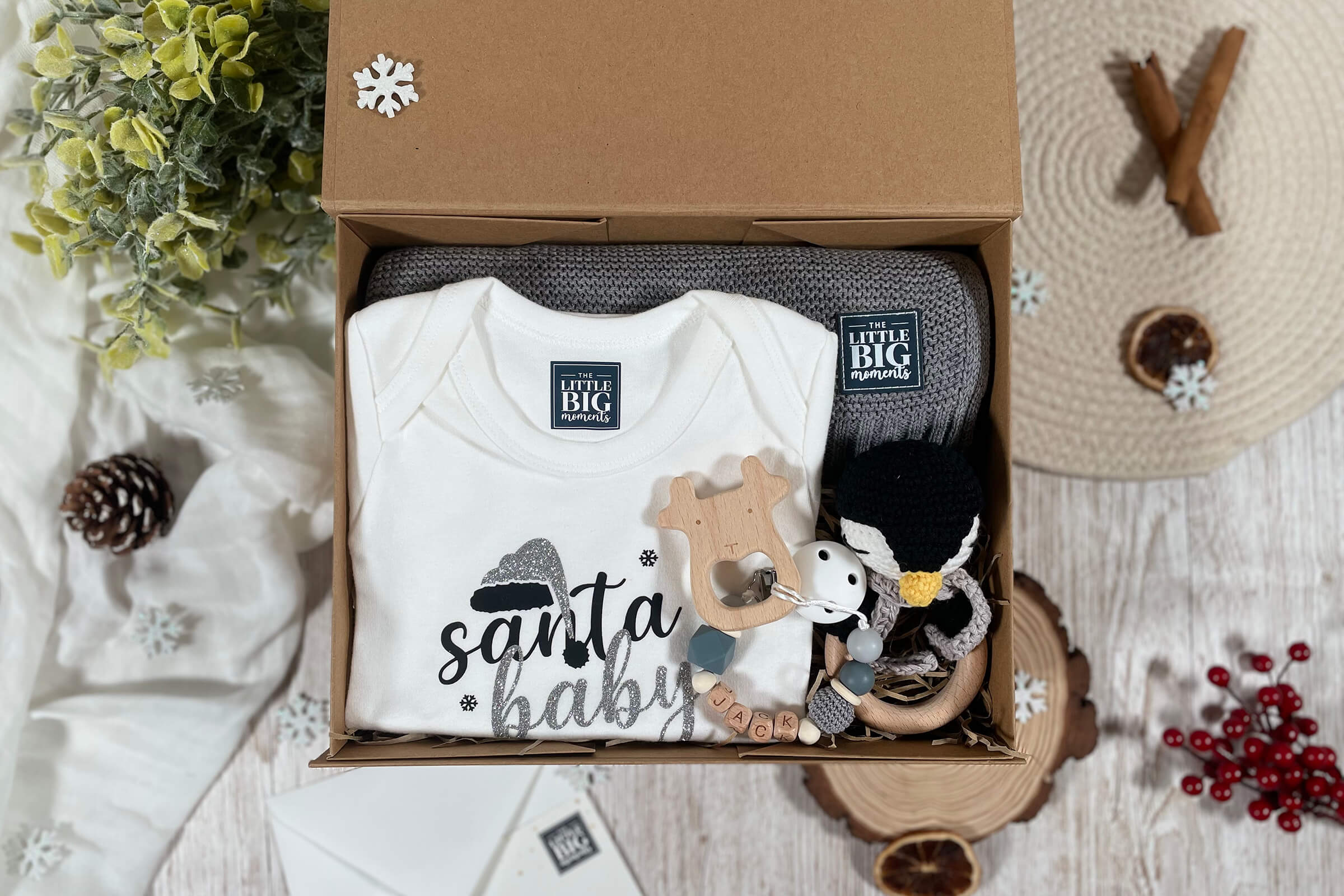 'Santa Baby!' Christmas Baby Gift Set