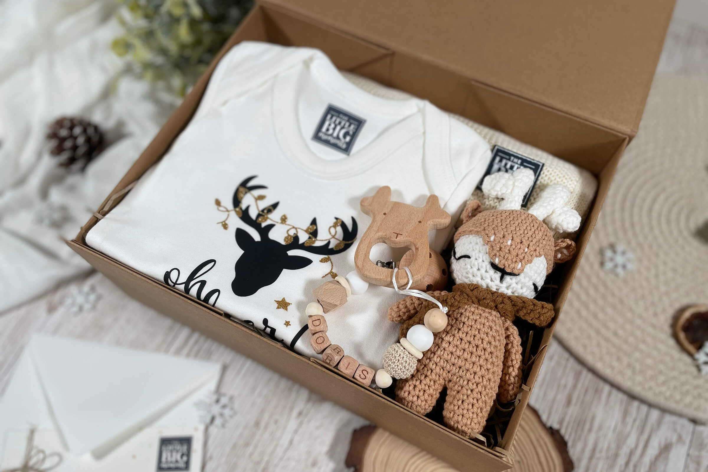 'Oh Deer!' Christmas Baby Gift Set