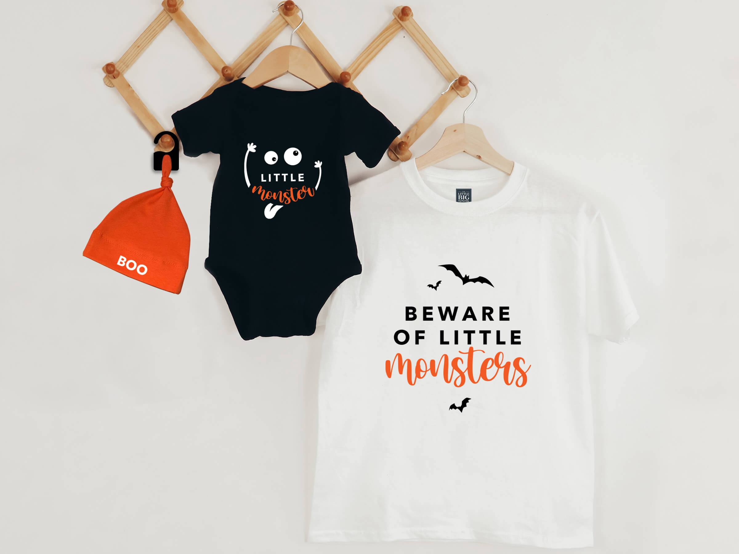 Beware of Little Monsters - Matching Baby and Parent Halloween Outfit