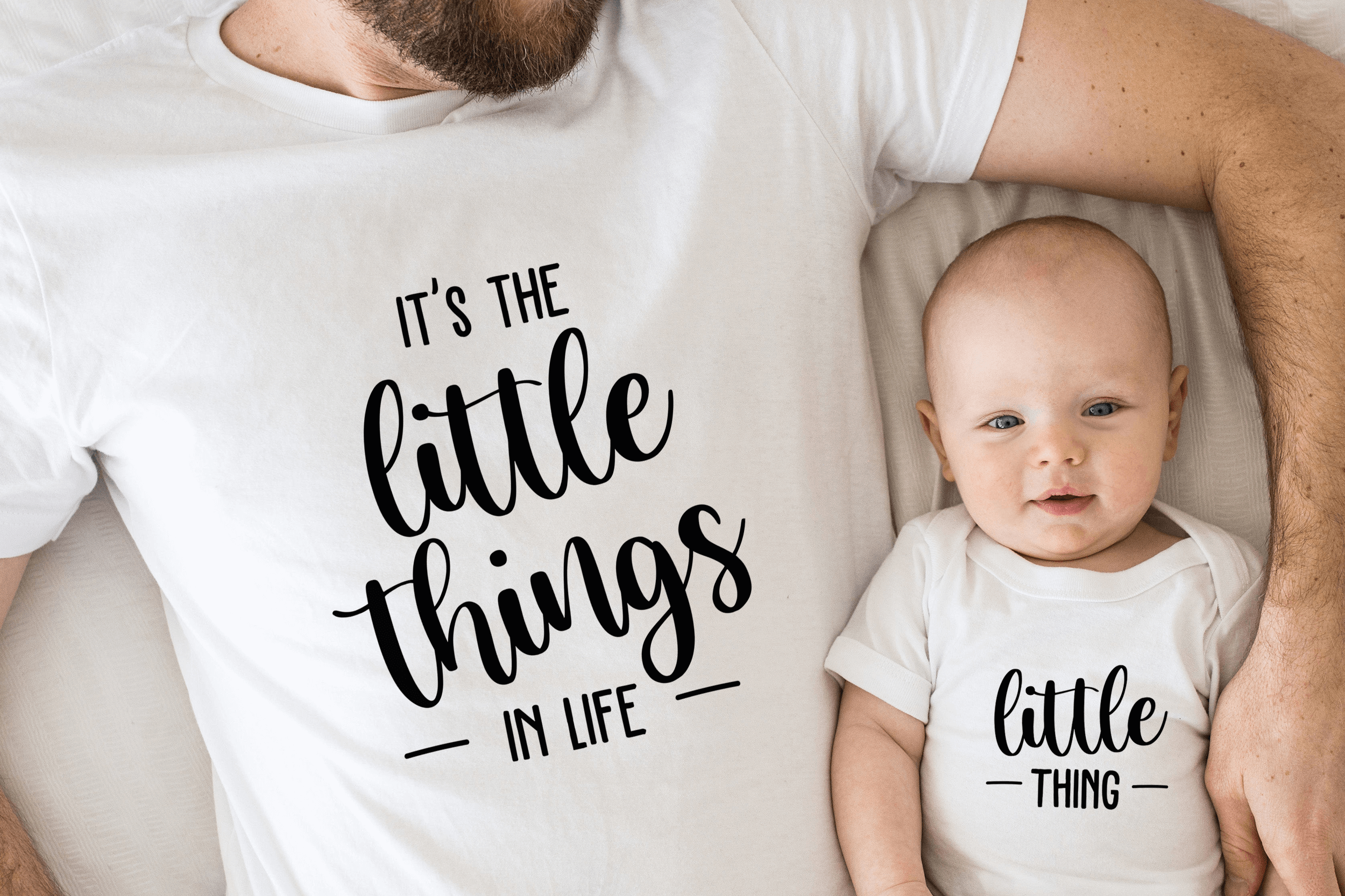 Little Thing Baby & Parent Matching Tees
