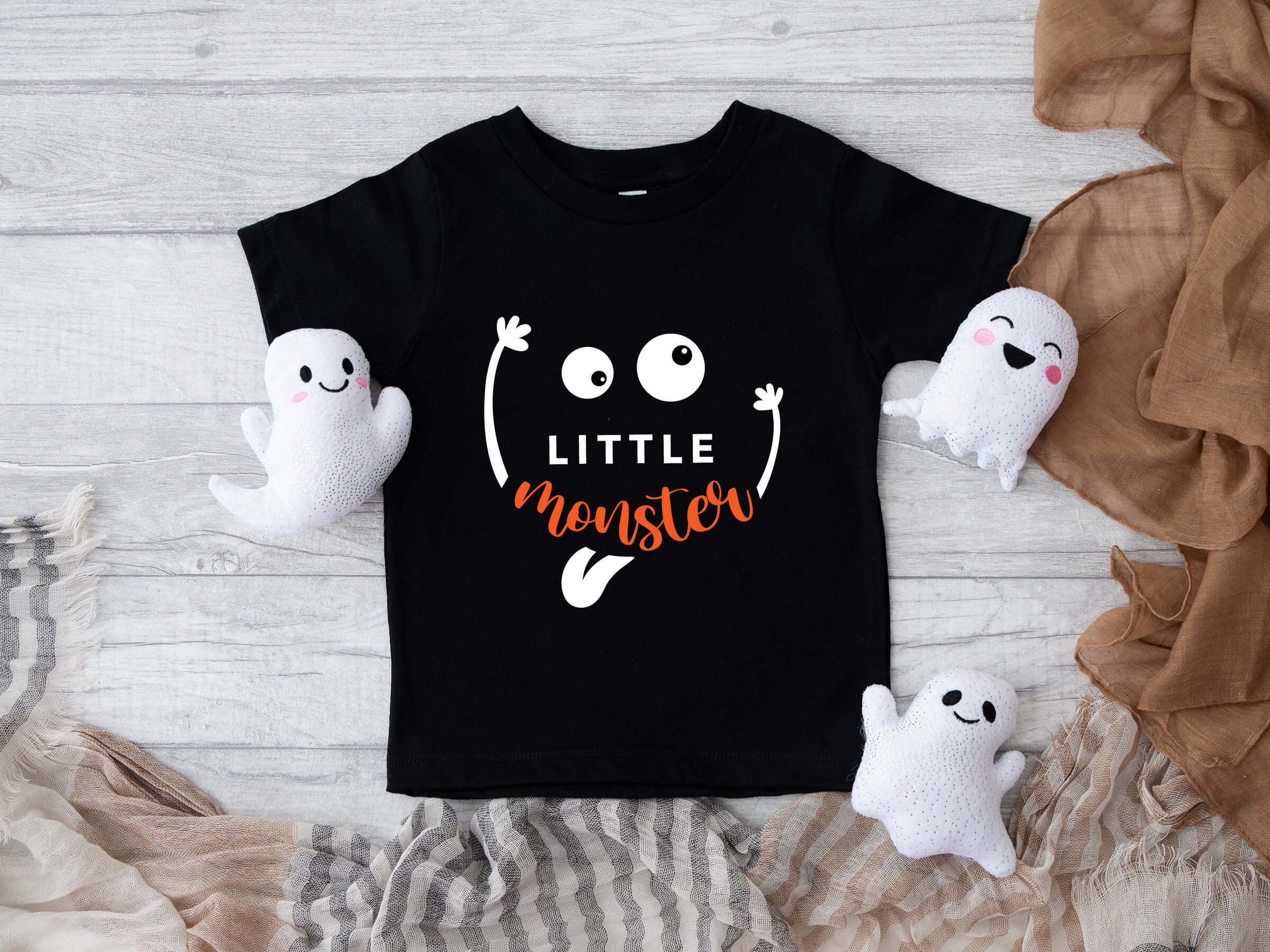 Little Monster Kids Halloween t-shirt