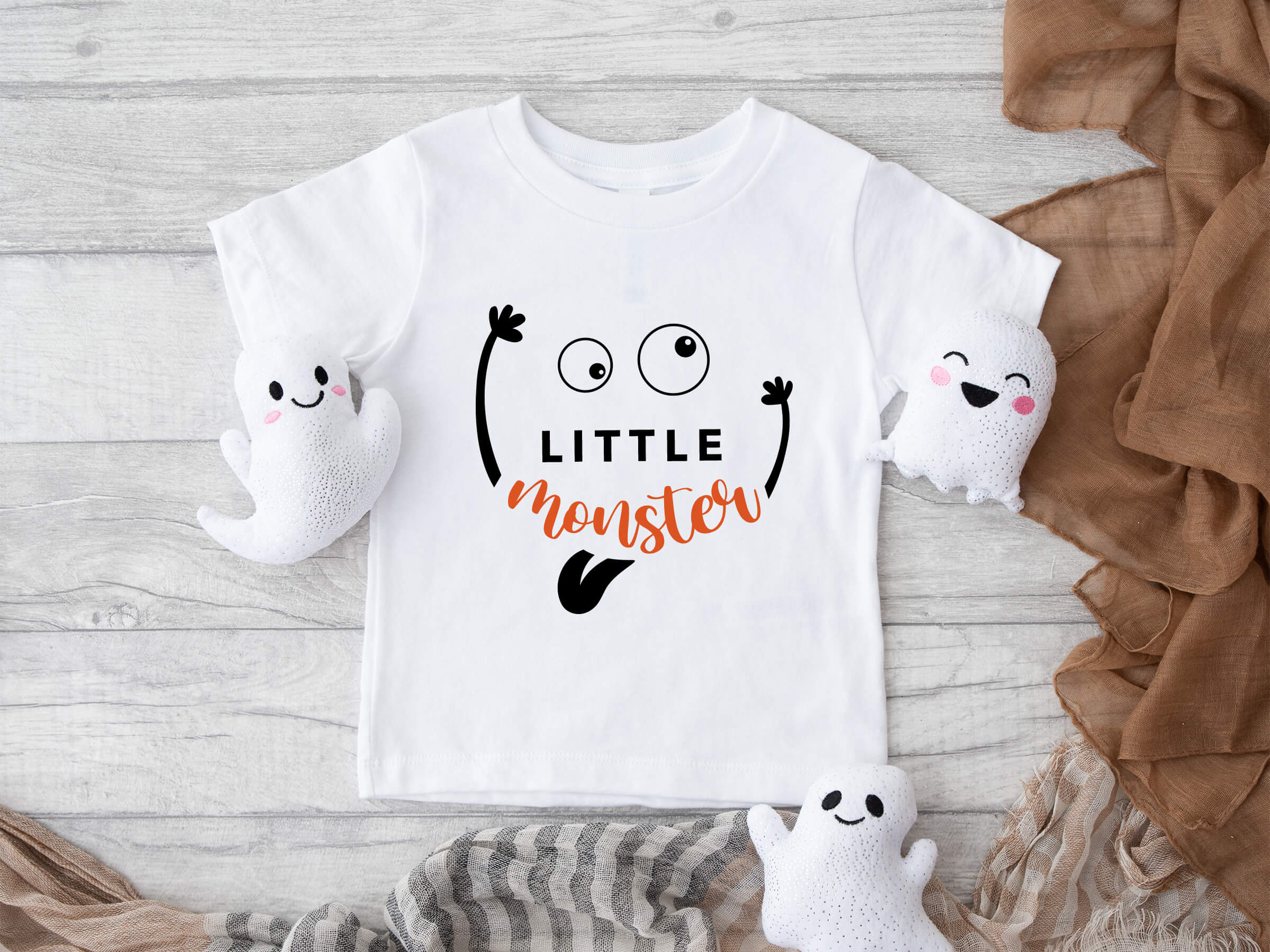 Little Monster Kids Halloween t-shirt